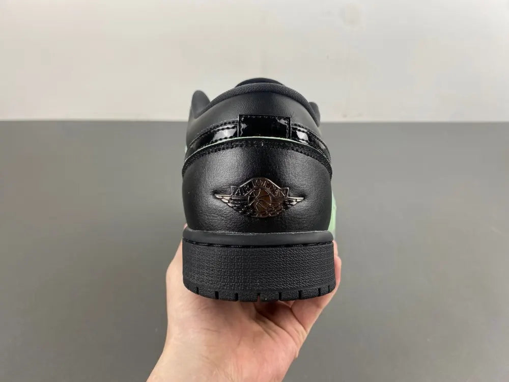 premium Air Jordan 1 Low Black Mint - Hình 3