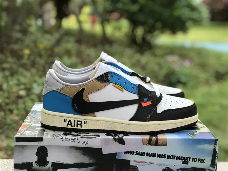 Air Jordan 1 Low UNC Grey - Hình 2