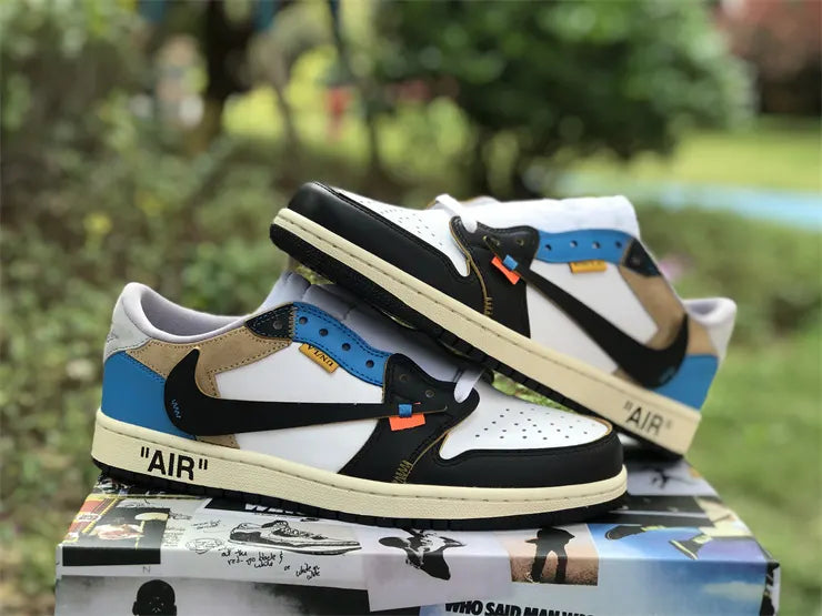 Air Jordan 1 Low UNC Grey - Hình 4