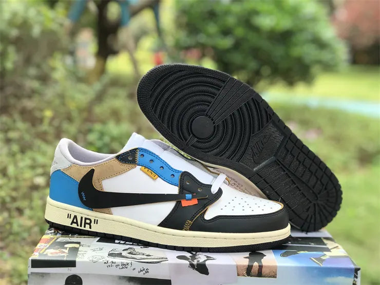 Air Jordan 1 Low UNC Grey - Hình 3