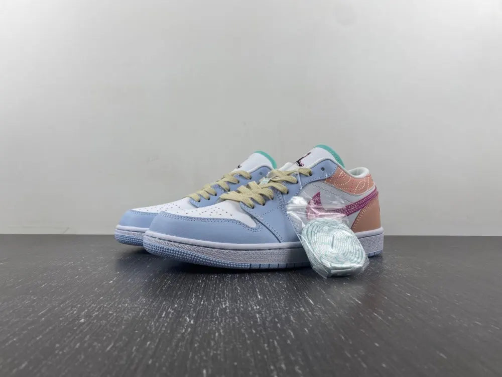 sky Air Jordan 1 Low Pastel - Hình 2