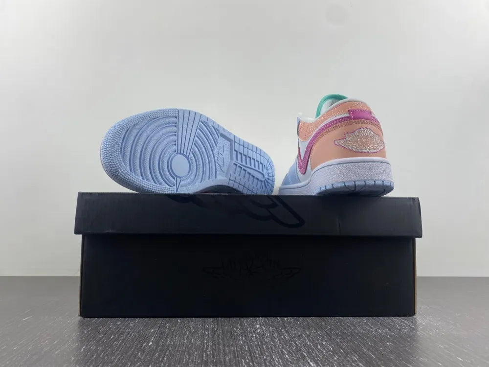 sky Air Jordan 1 Low Pastel - Hình 13