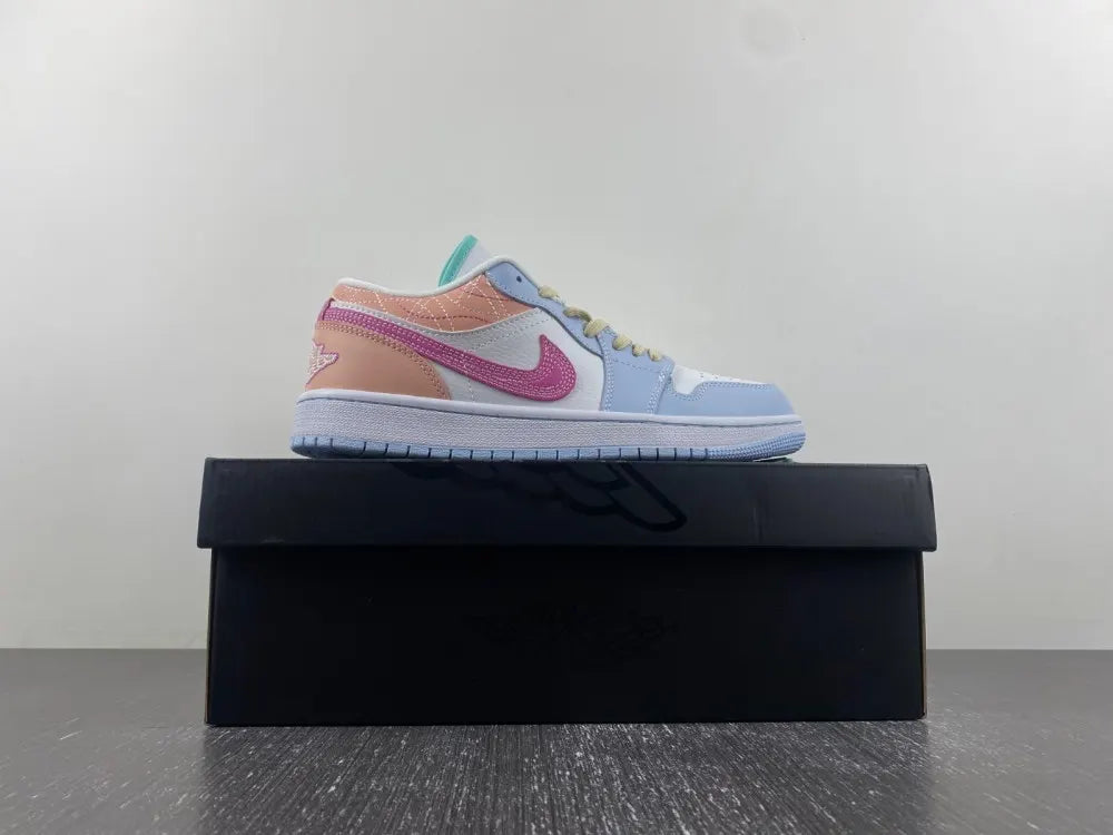 sky Air Jordan 1 Low Pastel - Hình 12
