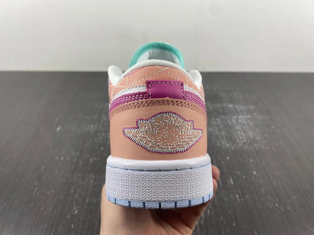sky Air Jordan 1 Low Pastel - Hình 16