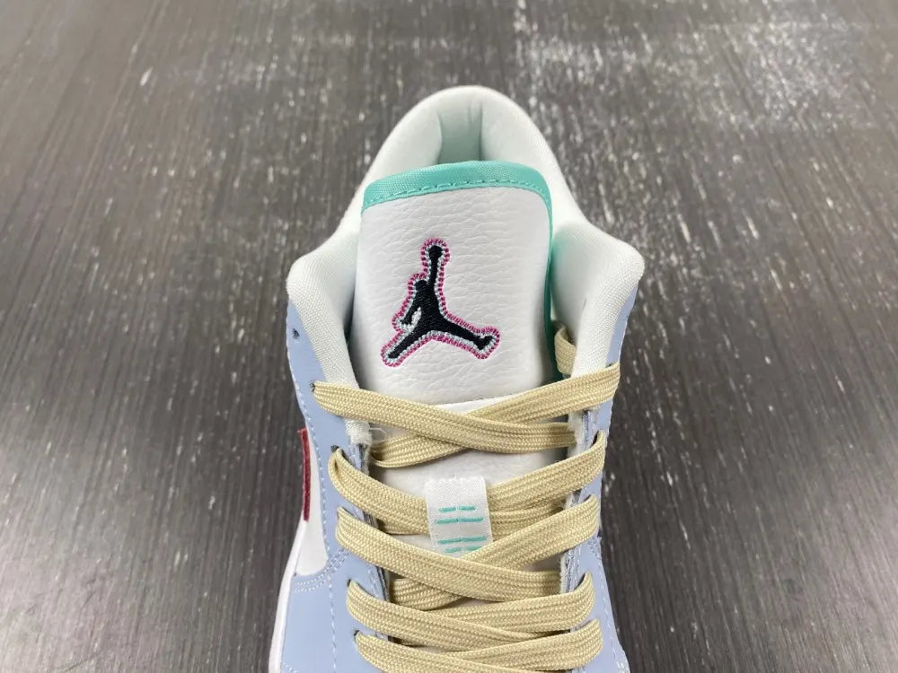 sky Air Jordan 1 Low Pastel - Hình 6