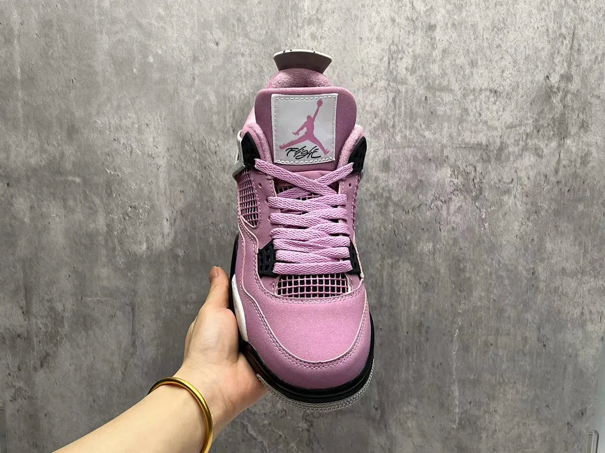 Air Jordan 4 Pink Suede - Hình 7