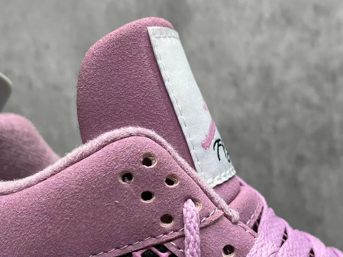Air Jordan 4 Pink Suede - Hình 2