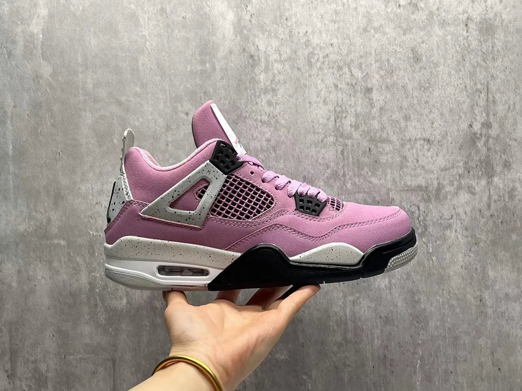 Air Jordan 4 Pink Suede - Hình 9
