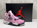 Air Jordan 4 Pink Suede