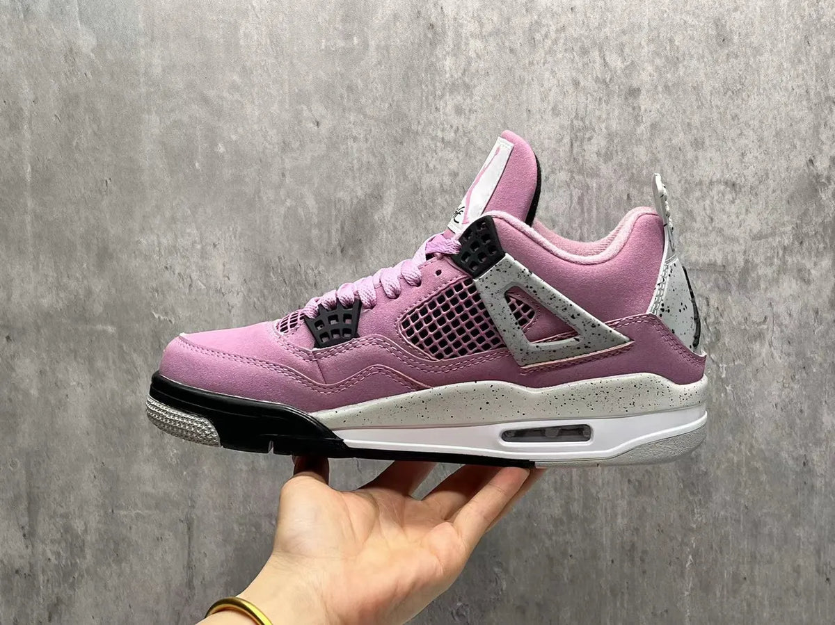Air Jordan 4 Pink Suede - Hình 6