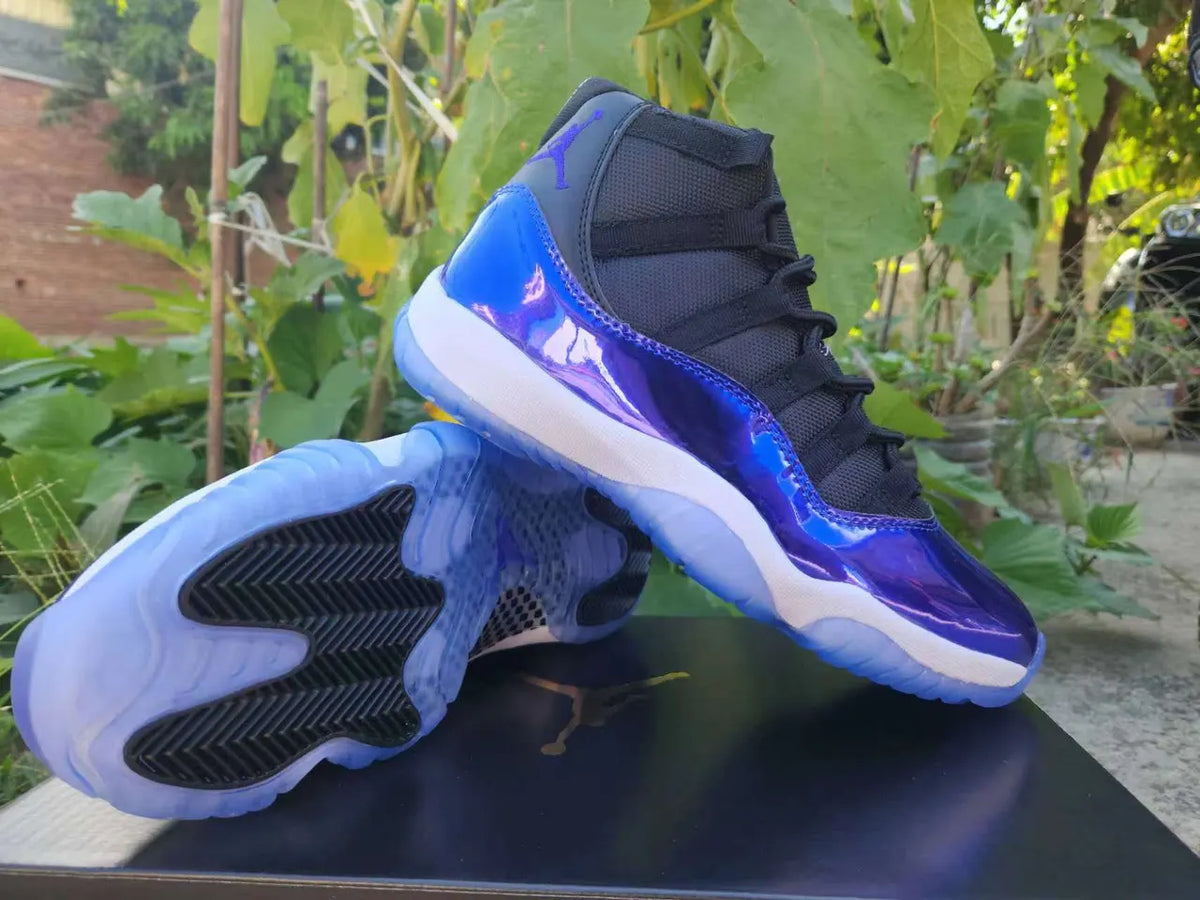 Air Jordan 11 Retro Black Blue - Hình 3