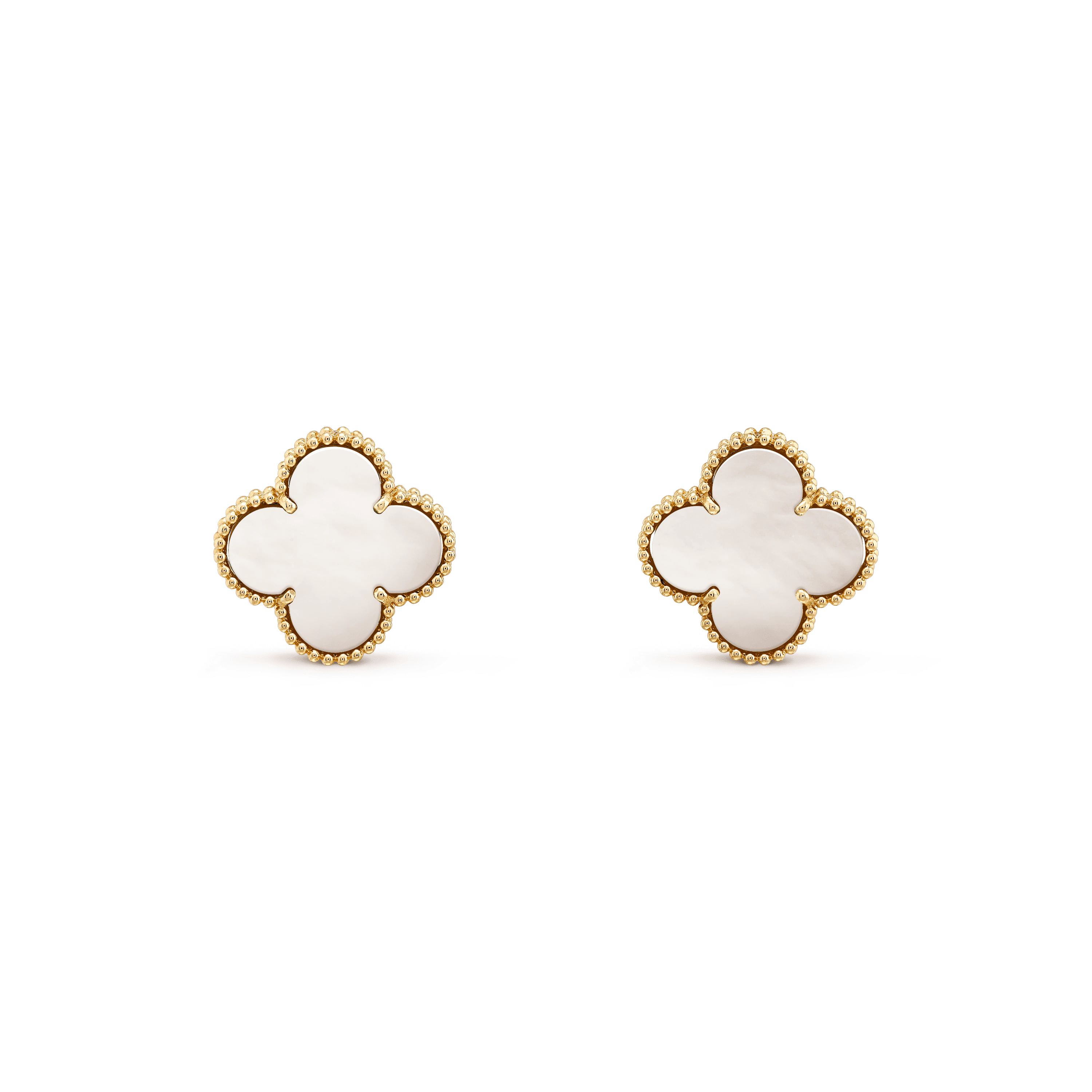 Van Cleef & Arpels CLOVER MINI GOLD EARRINGS