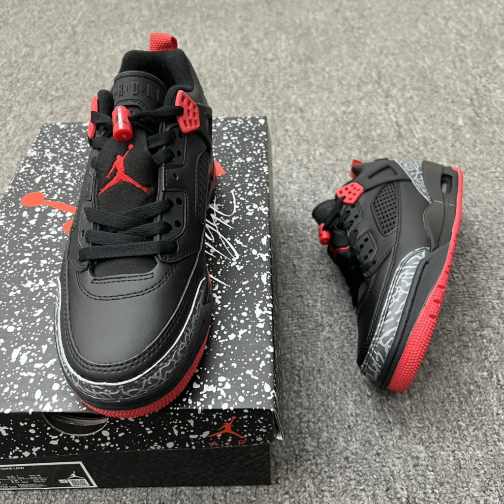 Air Jordan 4 Retro Black/Red - Hình 6