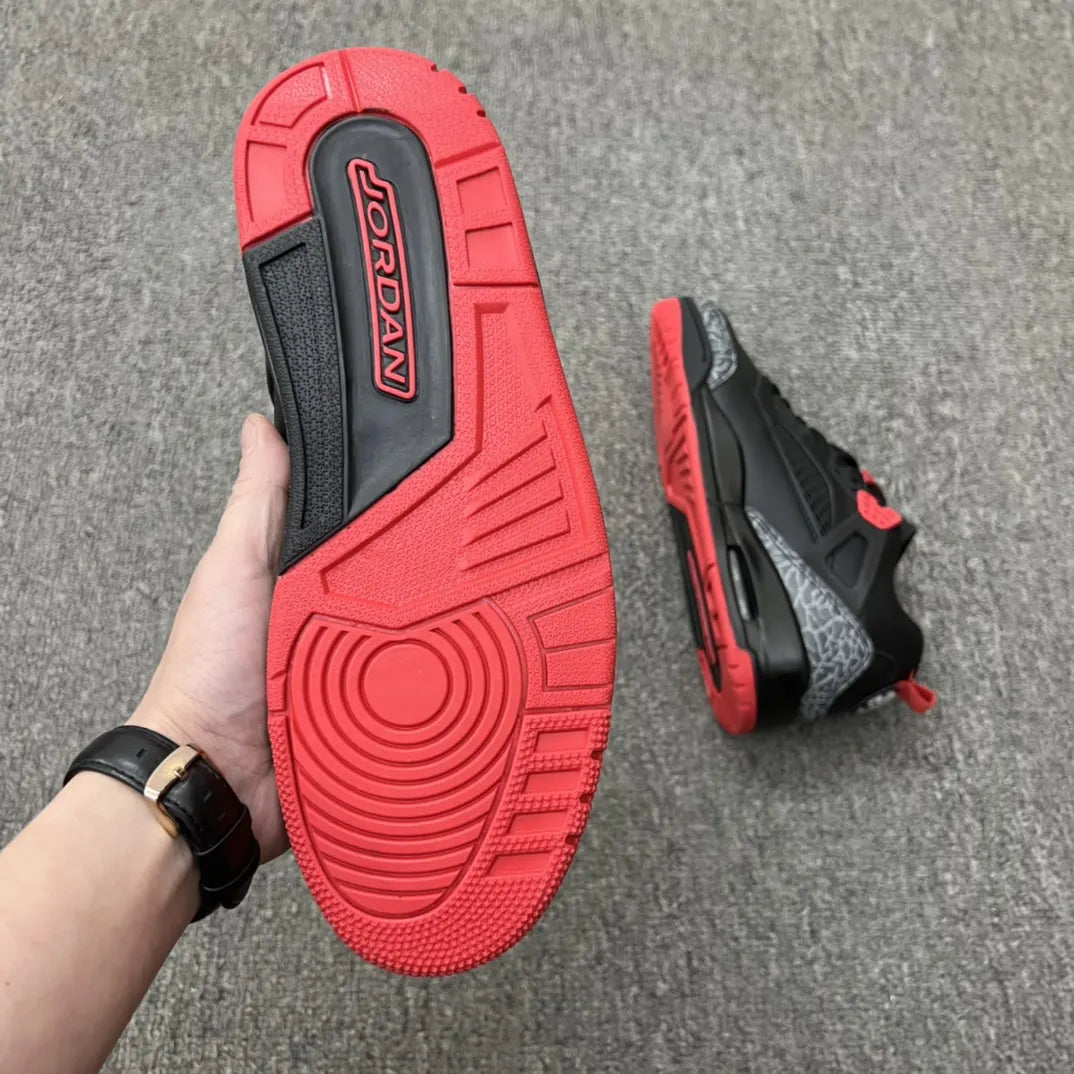 Air Jordan 4 Retro Black/Red - Hình 4