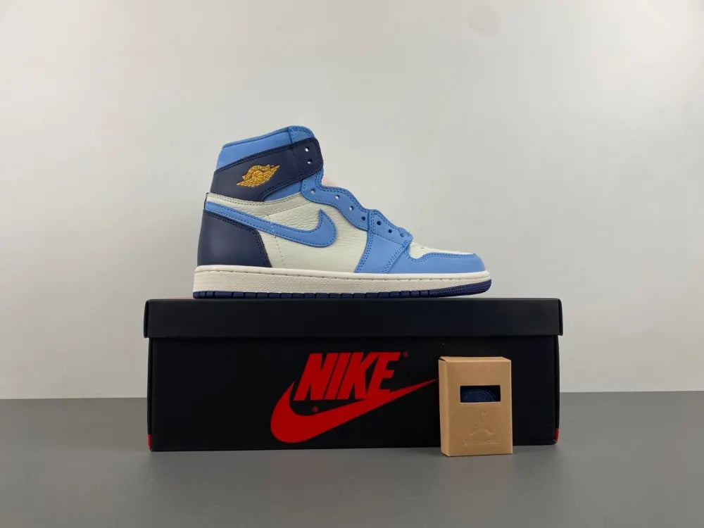 Air Jordan 1 High UNC Blue - Hình 9