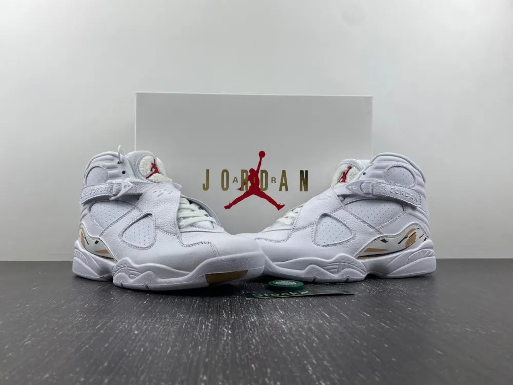 Air Jordan 8 Retro White - Hình 5