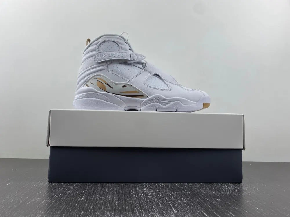 Air Jordan 8 Retro White - Hình 3