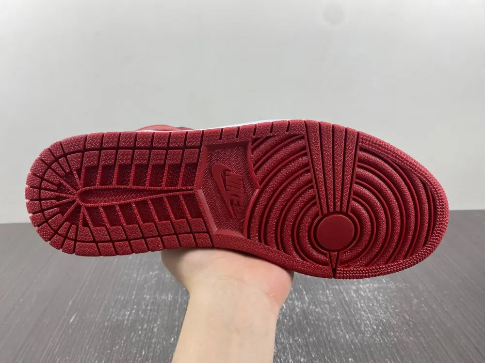 high Air Jordan 1 Retro Black/Red - Hình 6