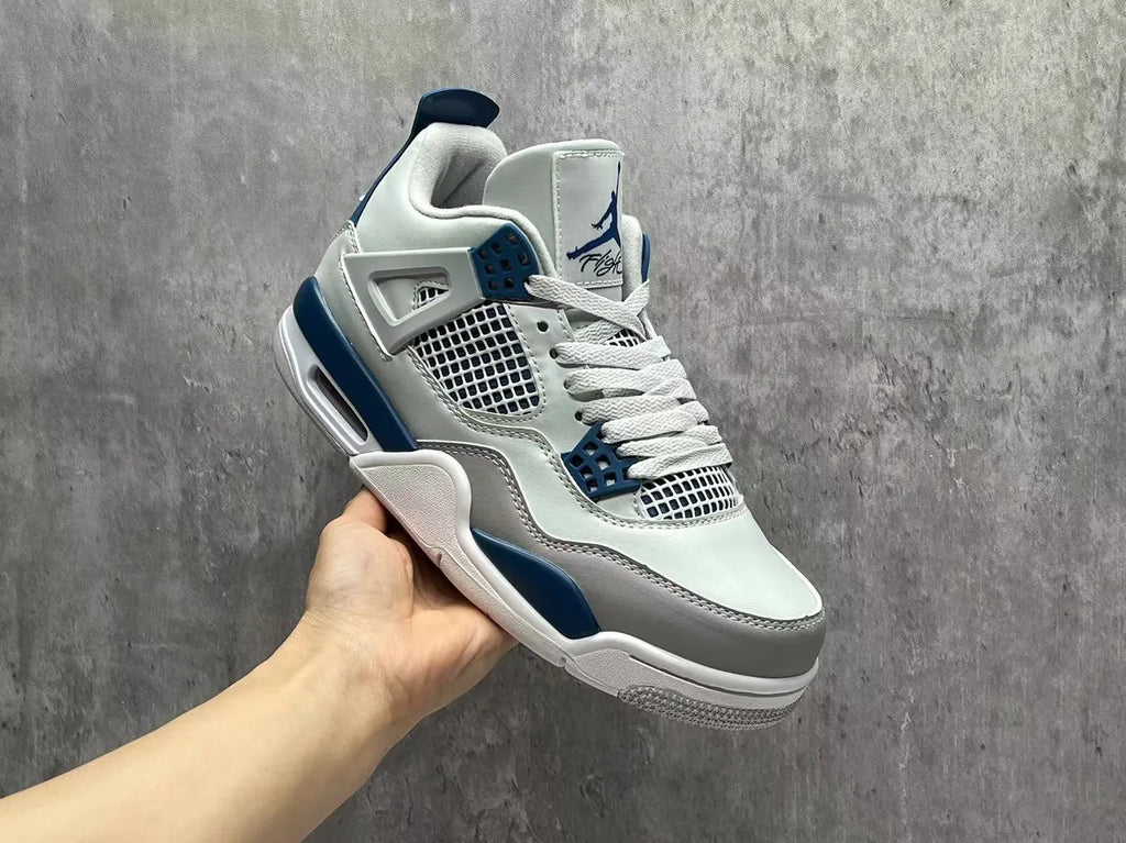 Air Jordan 4 White/Blue - Hình 6