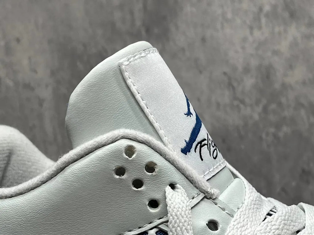 Air Jordan 4 White/Blue - Hình 13
