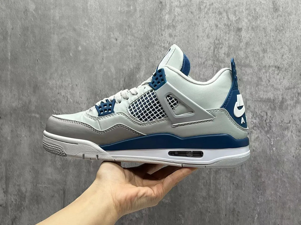 Air Jordan 4 White/Blue - Hình 9