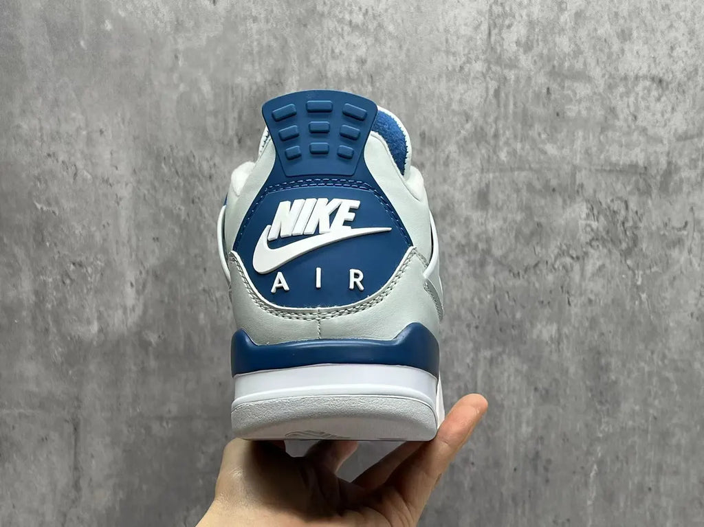 Air Jordan 4 White/Blue - Hình 3