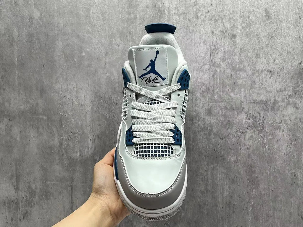 Air Jordan 4 White/Blue - Hình 5