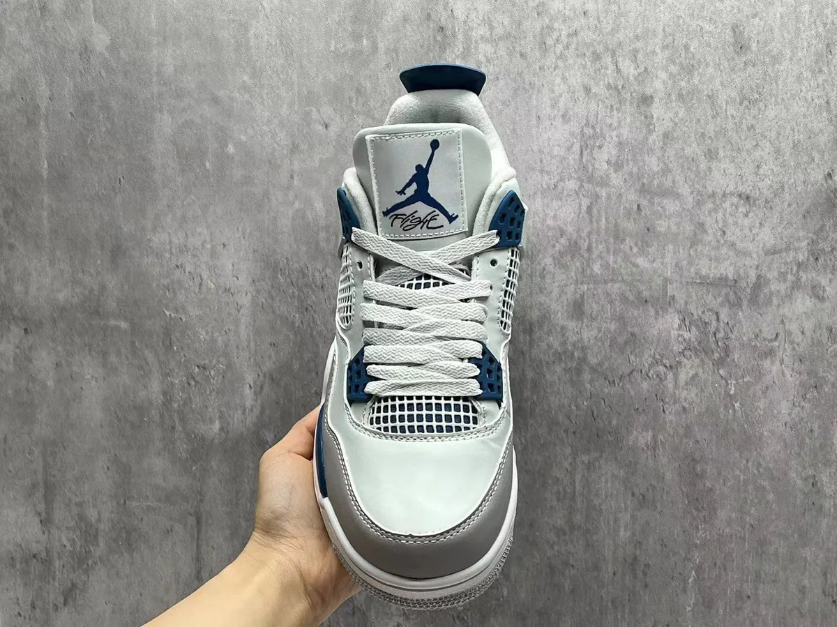 Air Jordan 4 White/Blue - Hình 5