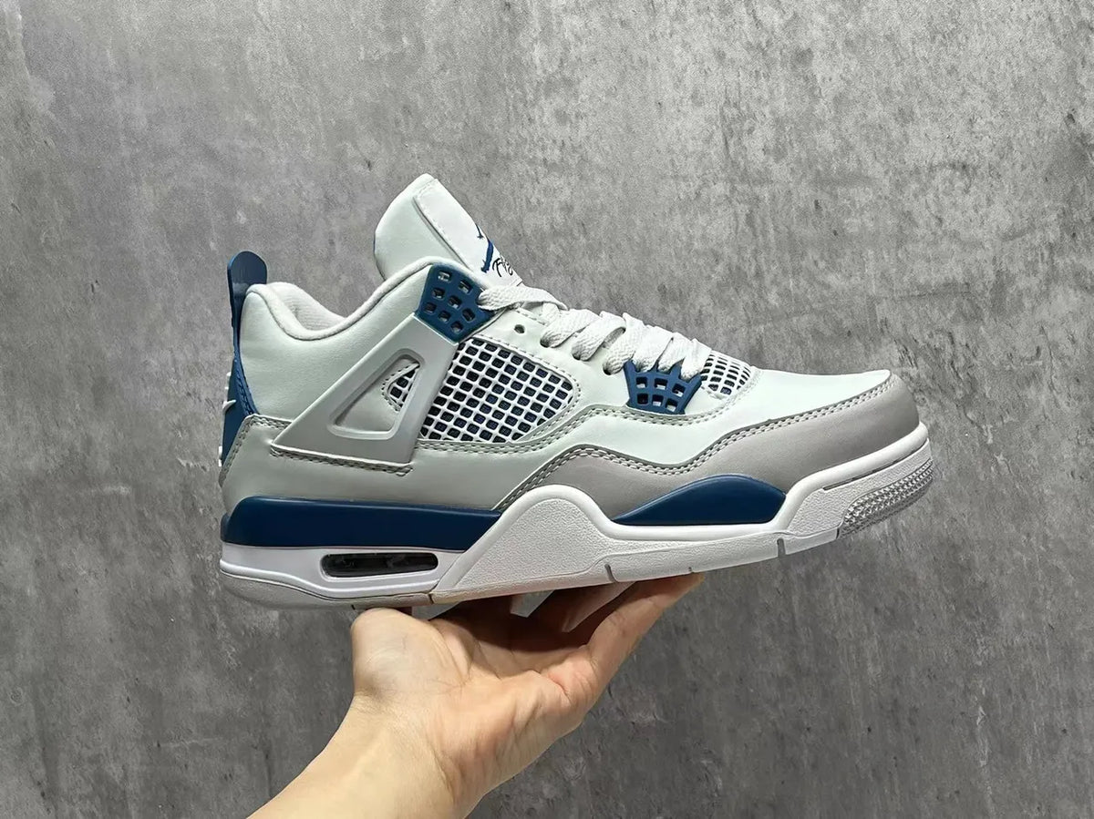 Air Jordan 4 White/Blue - Hình 10
