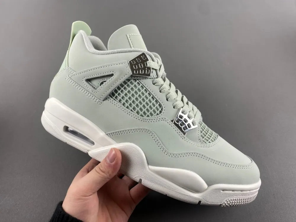 retro Air Jordan 4 Seafoam Green - Hình 6