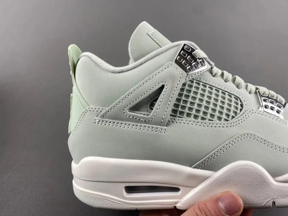 retro Air Jordan 4 Seafoam Green - Hình 8