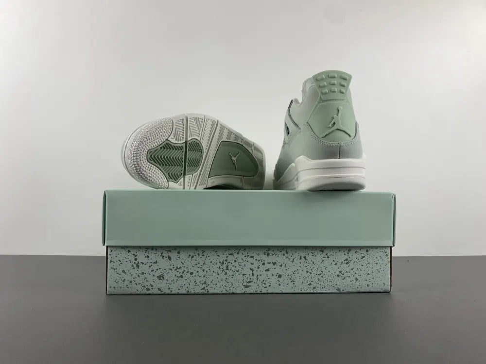 retro Air Jordan 4 Seafoam Green - Hình 11