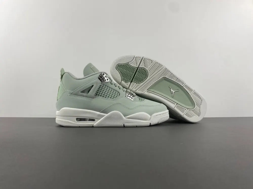 retro Air Jordan 4 Seafoam Green - Hình 13