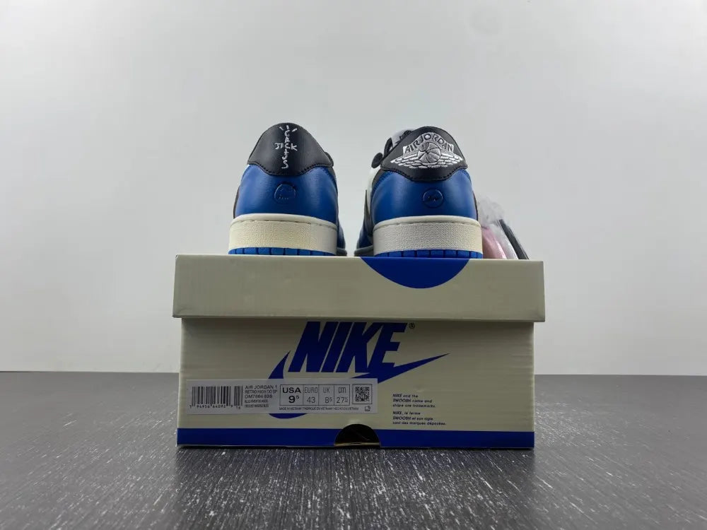 Cactus Jack Fragment Blue White - Hình 3