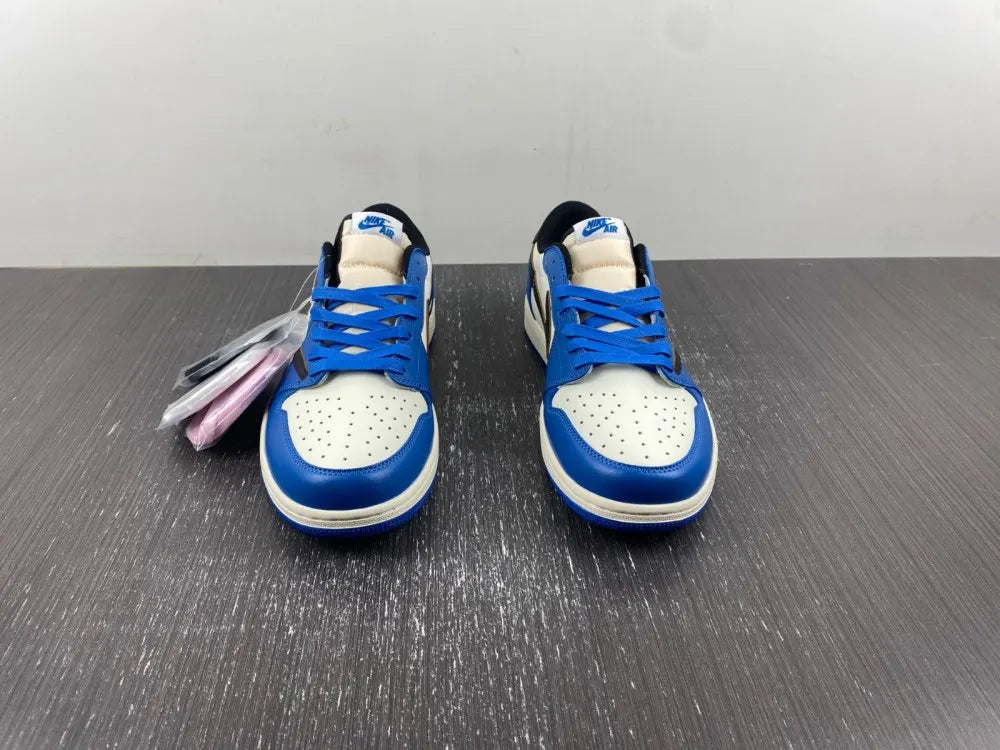 Cactus Jack Fragment Blue White - Hình 5