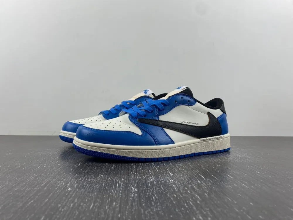 Cactus Jack Fragment Blue White - Hình 16