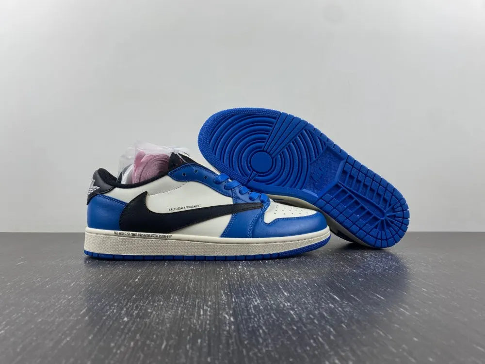 Cactus Jack Fragment Blue White - Hình 8