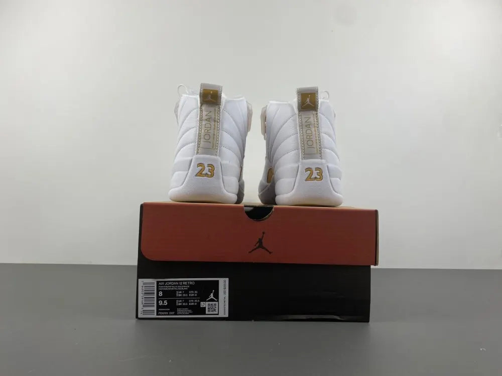 Air Jordan 12 Retro White/Gold - Hình 3