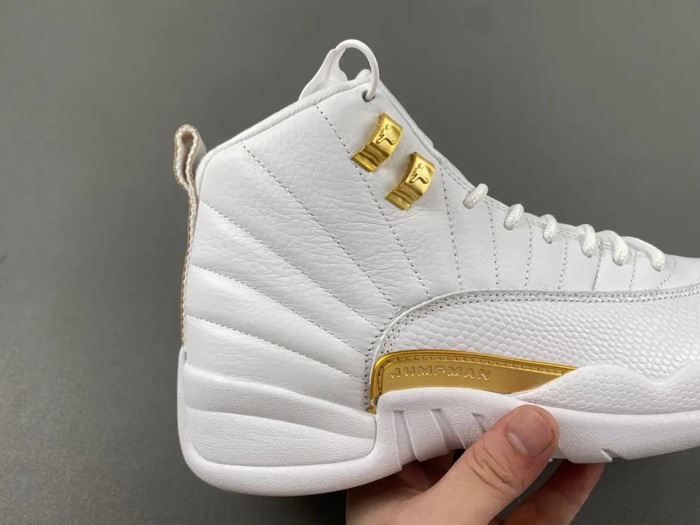 Air Jordan 12 Retro White/Gold - Hình 14