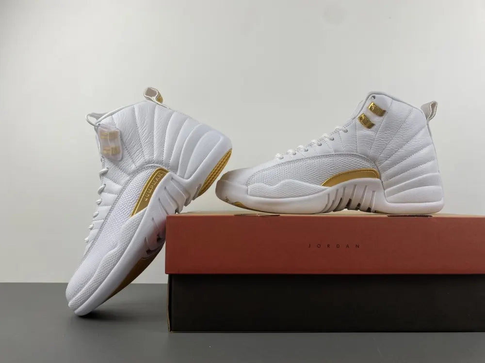 Air Jordan 12 Retro White/Gold - Hình 6