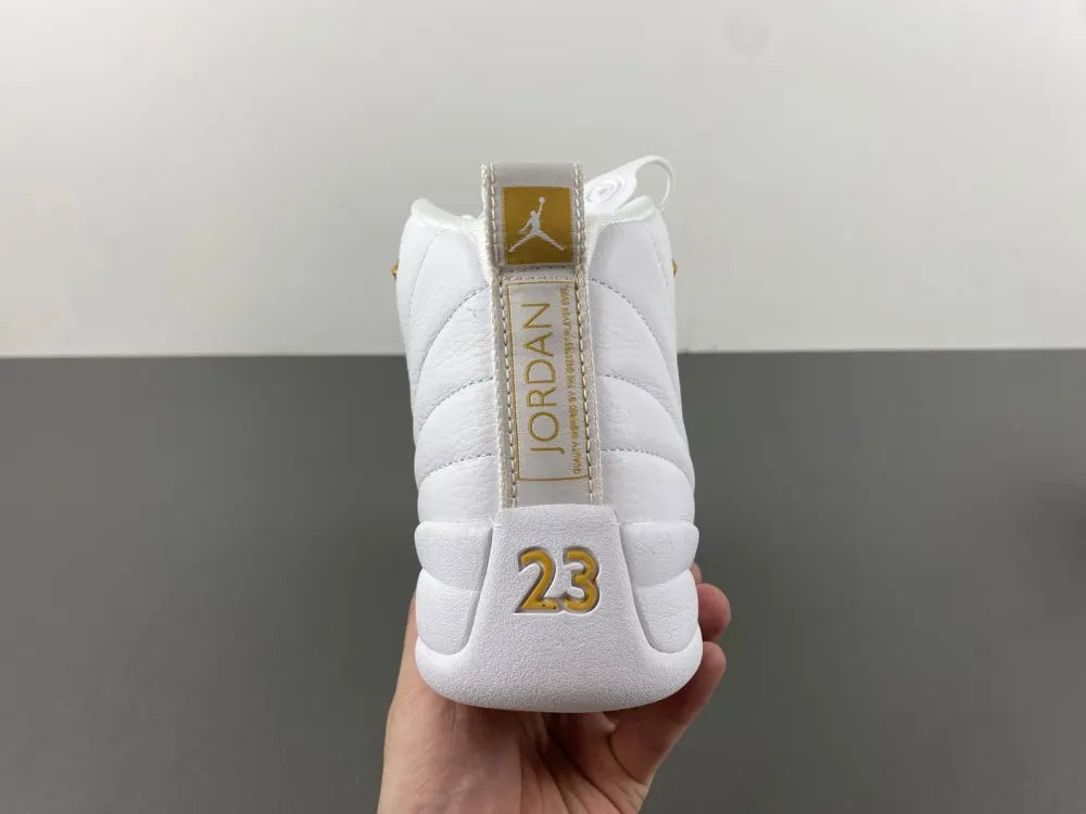Air Jordan 12 Retro White/Gold - Hình 11