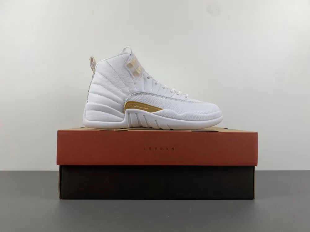 Air Jordan 12 Retro White/Gold - Hình 2