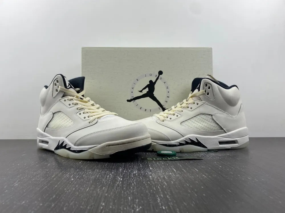 Air Jordan 5 Retro Off-White Cream - Hình 5