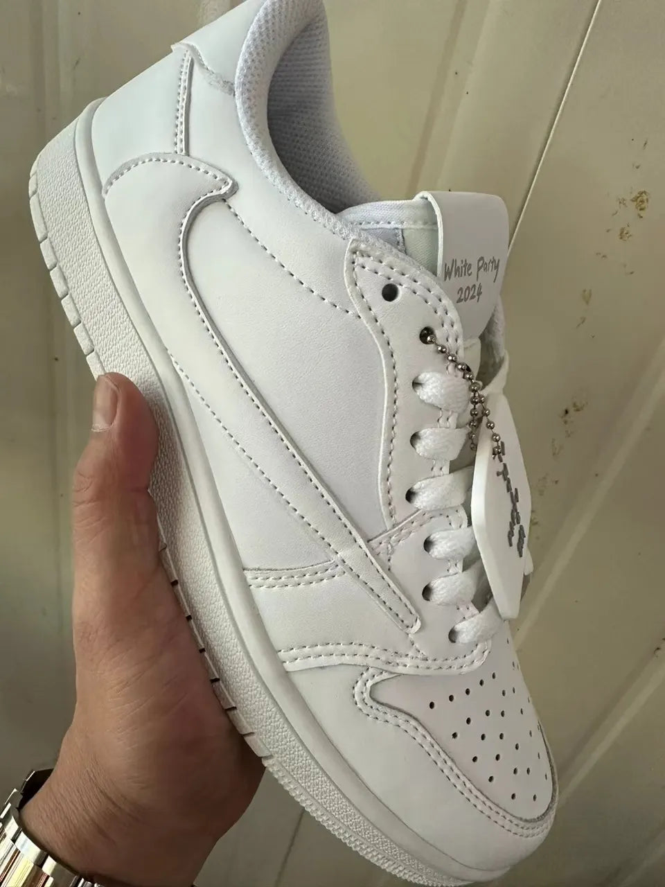 White Party All White Sneaker - Hình 4