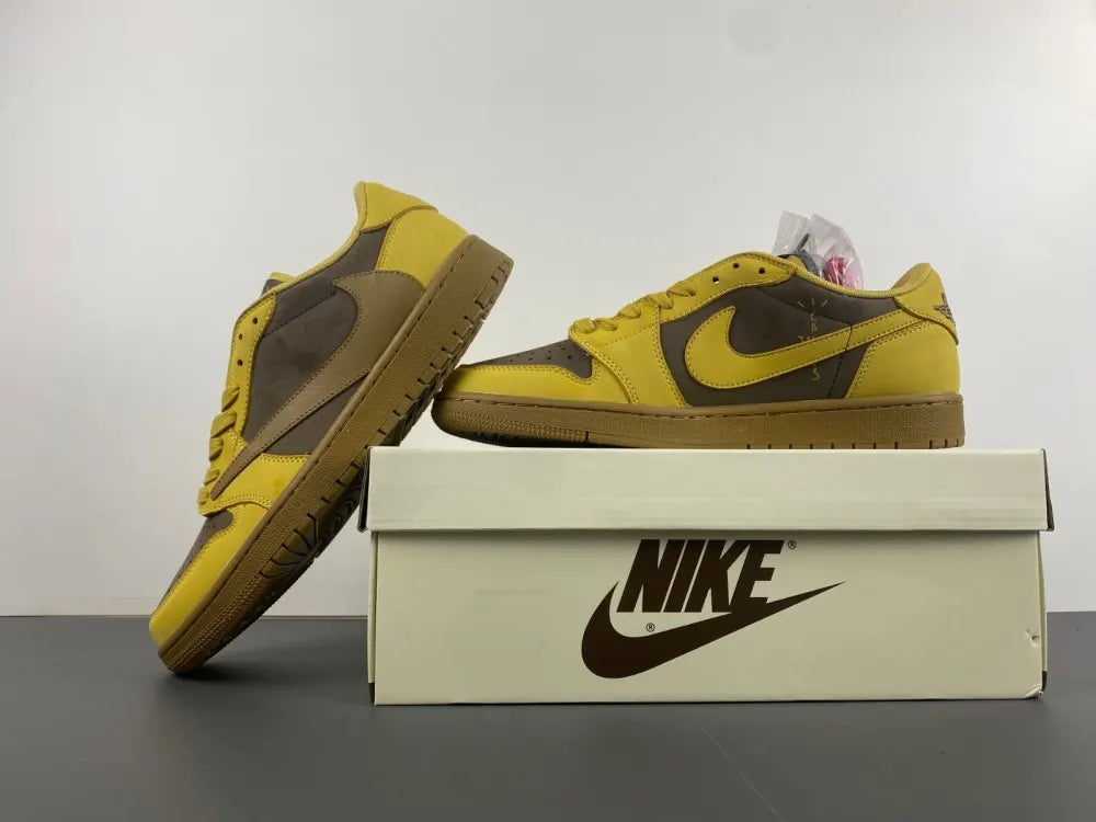 Travis Scott Olive Yellow - Hình 16