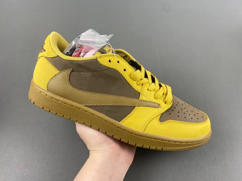 Travis Scott Olive Yellow - Hình 13