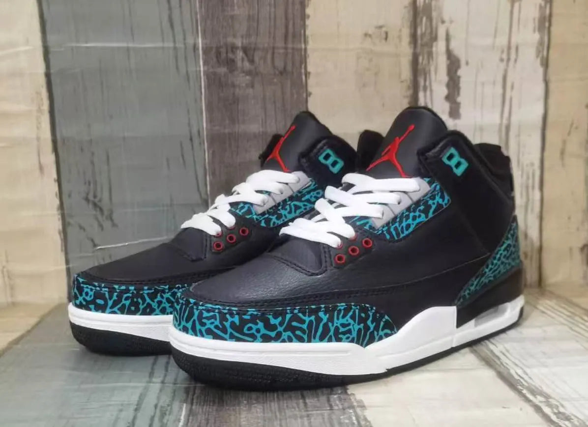 Air Jordan 3 Black Teal