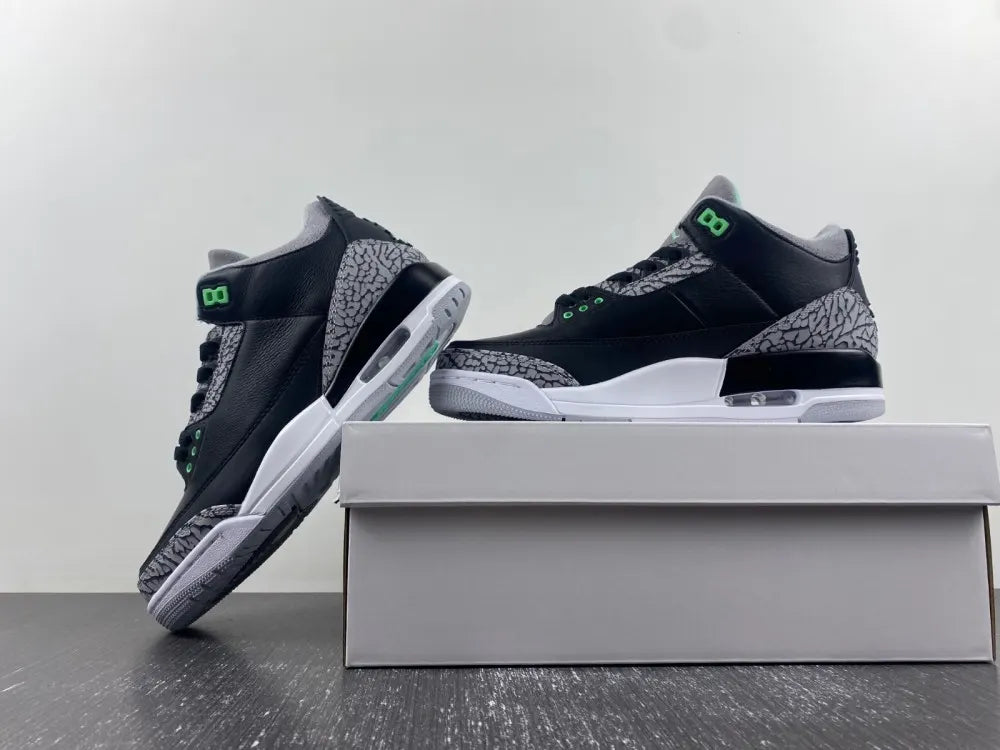 Air Jordan 3 Retro Black Mint - Hình 4