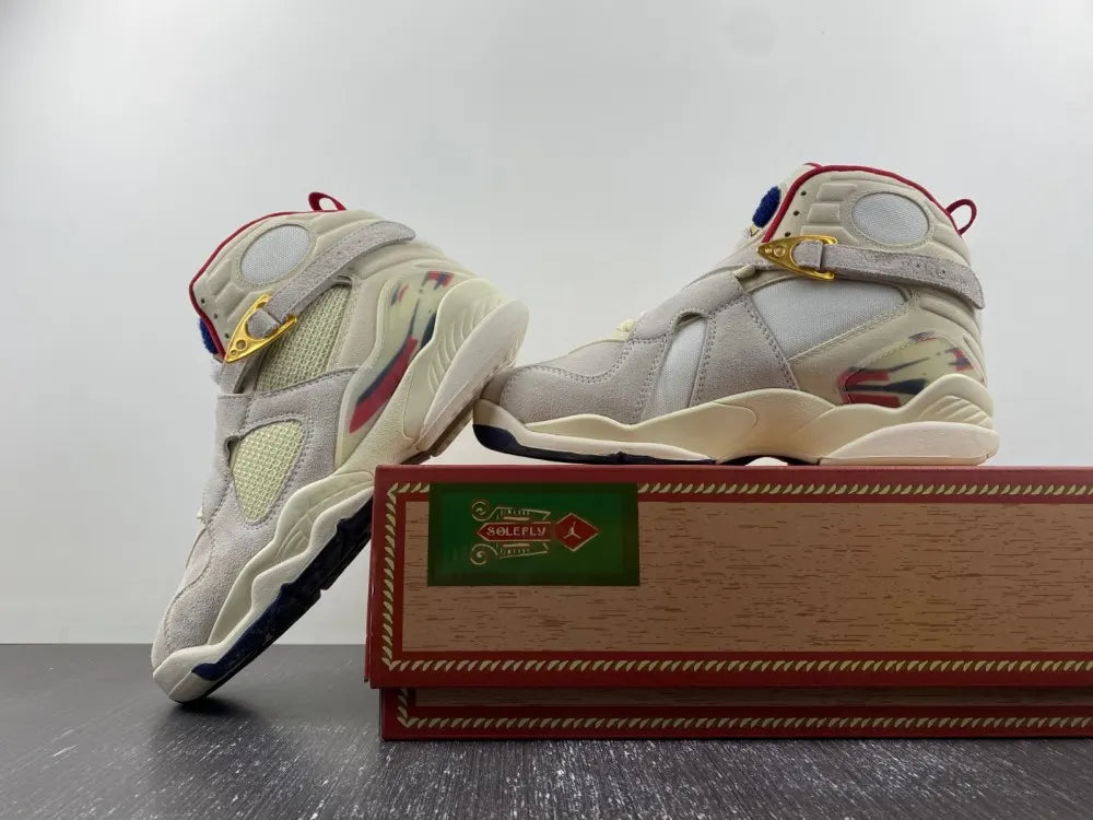 Air Jordan 8 Retro OVO Cream - Hình 4