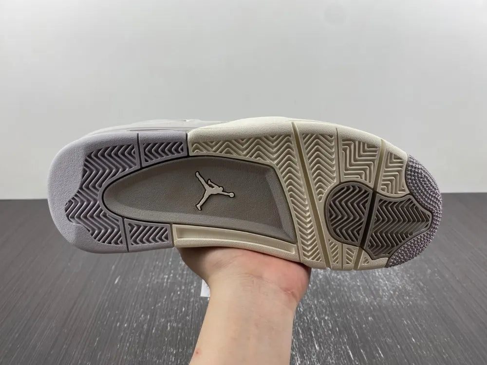 Air Jordan 4 Retro Metallic Silver - Hình 8